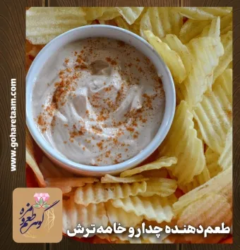 چاشنی و طعمدهنده چدار و خامه ترش | خرید ادویه چیپس